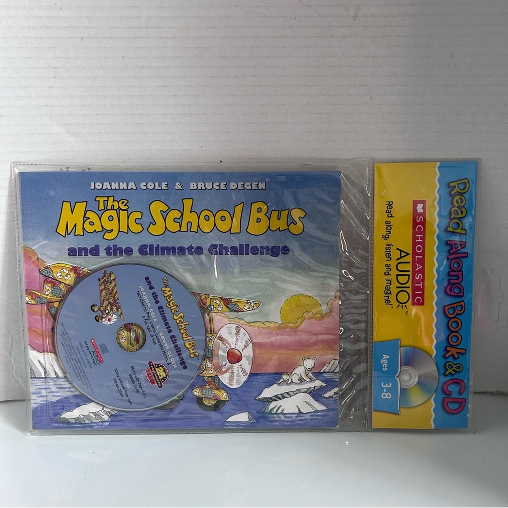 The Magic School Bus and the climate challenge BOOK & CD age 3 - 8